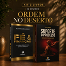 Kit 2 livros — Ordem no Deserto: Fé e Finanças + Suporte o Processo