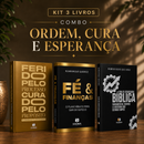 Kit 3 livros — Ordem, Cura e Esperança: Ferido pelo Processo, Curado pelo Propósito + Fé e Finanças + Guia de Escatologia Bíblica