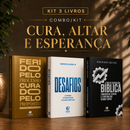 Kit 3 livros — Cura, Altar e Esperança: Ferido pelo Processo, Curado pelo Propósito + Desafios: Prosperar, Reconstruir o Altar e Ser Cheio do Espírito Santo + Guia de Escatologia Bíblica