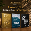 Kit 3 livros — Estratégia e Firmeza na Fé: Ferido pelo Processo, Curado pelo Propósito + Tsunami: Como Empreender no Caos + Guia de Escatologia Bíblica