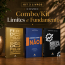 Kit 3 livros — Limites e Fundamento: Ferido pelo Processo, Curado pelo Propósito + Aprenda a Dizer Não + Guia de Escatologia Bíblica