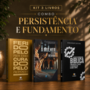 Kit 3 livros — Persistência e Fundamento: Ferido pelo Processo, Curado pelo Propósito + A Mulher que não Desistiu + Guia de Escatologia Bíblica