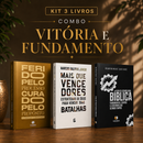 Kit 3 livros — Vitória e Fundamento: Ferido pelo Processo, Curado pelo Propósito + Mais que Vencedores + Guia de Escatologia Bíblica
