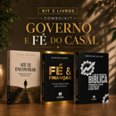 Kit 3 livros — Governo e Fé do Casal: Até te Encontrar + Fé e Finanças + Guia de Escatologia Bíblica