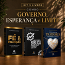 Kit 3 livros — Governo, Esperança e Limite: Fé e Finanças + Guia de Escatologia Bíblica + Como Lidar com Traidores sem Perder o Coração