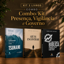 Kit 3 livros — Presença, Vigilância e Governo: Tsunami: Como Empreender no Caos + Até te Encontrar + Guia de Escatologia Bíblica