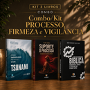 Kit 3 livros — Processo, Firmeza e Vigilância: Tsunami: Como Empreender no Caos + Suporte o Processo + Guia de Escatologia Bíblica