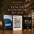 Kit 3 livros — Vencer e Governar o Caos: Tsunami: Como Empreender no Caos + Mais que Vencedores + Fé e Finanças