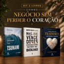 Kit 3 livros — Negócio sem Perder o Coração: Tsunami: Como Empreender no Caos + Mais que Vencedores + Como Lidar com Traidores sem Perder o Coração