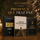Kit 3 livros — Presença que Traz Paz: Desafios + Até te Encontrar + Entre a Promessa e o Cumprimento