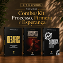 Kit 3 livros — Processo, Firmeza e Esperança: Desafios + Suporte o Processo + Guia de Escatologia Bíblica