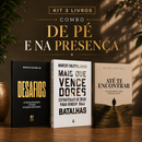 Kit 3 livros — De Pé e na Presença: Desafios + Mais que Vencedores + Até te Encontrar