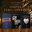Kit 3 livros — Limites, Cura e Esperança: Aprenda a Dizer Não + Guia de Escatologia Bíblica + Como Lidar com Traidores sem Perder o Coração