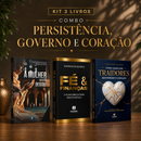 Kit 3 livros — Persistência, Governo e Coração: A Mulher que não Desistiu + Fé e Finanças + Como Lidar com Traidores sem Perder o Coração