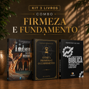 Kit 3 livros — Firmeza e Fundamento: A Mulher que não Desistiu + Entre a Promessa e o Cumprimento + Guia de Escatologia Bíblica