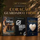 Kit 3 livros — Coração Guardado e Firme: A Mulher que não Desistiu + Guia de Escatologia Bíblica + Como Lidar com Traidores sem Perder o Coração