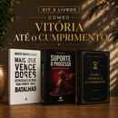 Kit 3 livros — Vitória até o Cumprimento: Mais que Vencedores + Suporte o Processo + Entre a Promessa e o Cumprimento