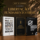Kit 3 livros — Libertação e Fundamento Firme: Mais que Vencedores + Entre a Promessa e o Cumprimento + Guia de Escatologia Bíblica
