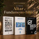 Kit 3 livros — Altar e Fundamento Bíblico: Mais que Vencedores + Desafios: Prosperar, Reconstruir o Altar e Ser Cheio do Espírito Santo + Guia de Escatologia Bíblica