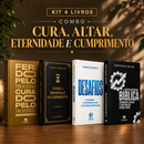 Kit 4 livros — Cura, Altar, Eternidade e Cumprimento: Ferido pelo Processo, Curado pelo Propósito + Entre a Promessa e o Cumprimento + Desafios: Prosperar, Reconstruir o Altar e Ser Cheio do Espírito Santo + Guia de Escatologia Bíblica