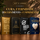 Kit 4 livros — Cura, Eternidade, Discernimento e Cumprimento: Ferido pelo Processo, Curado pelo Propósito + Entre a Promessa e o Cumprimento + Guia de Escatologia Bíblica + Como Lidar com Traidores sem Perder o Coração