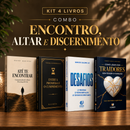 Kit 4 livros — Encontro, Altar e Discernimento: Até Te Encontrar + Entre a Promessa e o Cumprimento + Desafios: Prosperar, Reconstruir o Altar e Ser Cheio do Espírito Santo + Como Lidar com Traidores sem Perder o Coração