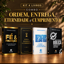 Kit 4 livros — Ordem, Entrega, Eternidade e Cumprimento: Fé & Finanças + Entre a Promessa e o Cumprimento + Desafios: Prosperar, Reconstruir o Altar e Ser Cheio do Espírito Santo + Guia de Escatologia Bíblica