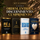 Kit 4 livros — Ordem, Entrega, Discernimento e Cumprimento: Fé & Finanças + Entre a Promessa e o Cumprimento + Desafios: Prosperar, Reconstruir o Altar e Ser Cheio do Espírito Santo + Como Lidar com Traidores sem Perder o Coração