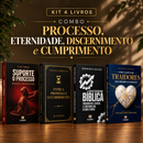 Kit 4 livros — Processo, Eternidade, Discernimento e Cumprimento: Suporte o Processo + Entre a Promessa e o Cumprimento + Guia de Escatologia Bíblica + Como Lidar com Traidores sem Perder o Coração