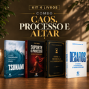 Kit 4 livros — Caos, Processo e Altar: Tsunami: Como Empreender no Caos + Suporte o Processo + Entre a Promessa e o Cumprimento + Desafios: Prosperar, Reconstruir o Altar e Ser Cheio do Espírito Santo