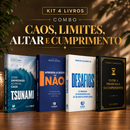 Kit 4 livros — Caos, Limites, Altar e Cumprimento: Tsunami: Como Empreender no Caos + Aprenda a Dizer Não + Entre a Promessa e o Cumprimento + Desafios: Prosperar, Reconstruir o Altar e Ser Cheio do Espírito Santo