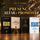Kit 4 livros — Presença, Altar e Promessa: Desafios + Até Te Encontrar + Entre a Promessa e o Cumprimento + Desafios: Prosperar, Reconstruir o Altar e Ser Cheio do Espírito Santo