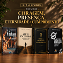 Kit 4 livros — Coragem, Presença, Eternidade e Cumprimento: A Mulher que não Desistiu + Até Te Encontrar + Entre a Promessa e o Cumprimento + Guia de Escatologia Bíblica