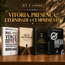Kit 4 livros — Vitória, Presença, Eternidade e Cumprimento: Mais que Vencedores + Até Te Encontrar + Entre a Promessa e o Cumprimento + Guia de Escatologia Bíblica