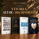 Kit 4 livros — Vitória, Altar e Discernimento: Mais que Vencedores + Entre a Promessa e o Cumprimento + Desafios: Prosperar, Reconstruir o Altar e Ser Cheio do Espírito Santo + Como Lidar com Traidores sem Perder o Coração
