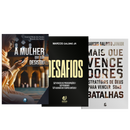 Kit Poder da Mulher que Não Para de Vencer | Desafios + A Mulher que não Desistiu + Mais que Vencedores