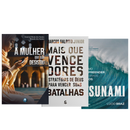 Kit Mulheres de Fé que Prosperam no Caos | Tsunami: Como Empreender no Caos + A Mulher que não Desistiu + Mais que Vencedores