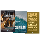 Kit Mulher que Transforma Negócios e Destinos | Ferido pelo Processo, Curado pelo Propósito + Tsunami: Como Empreender no Caos + A Mulher que não Desistiu