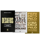 Kit Nascidos Para Vencer na Adversidade | Ferido pelo Processo, Curado pelo Propósito + Desafios + Mais que Vencedores