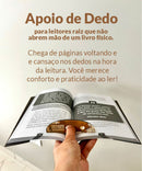 Kit Acessórios do Propósito (3 Marcadores de Página com Cronograma de Leitura + 1 Apoio de Dedo + 1 Chaveiro)